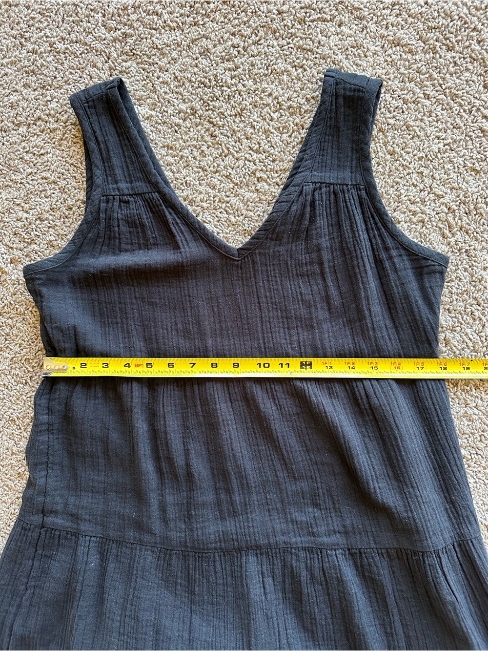 Quince Cotton Gauze Tiered Maxi Dress - Picture 6 of 9